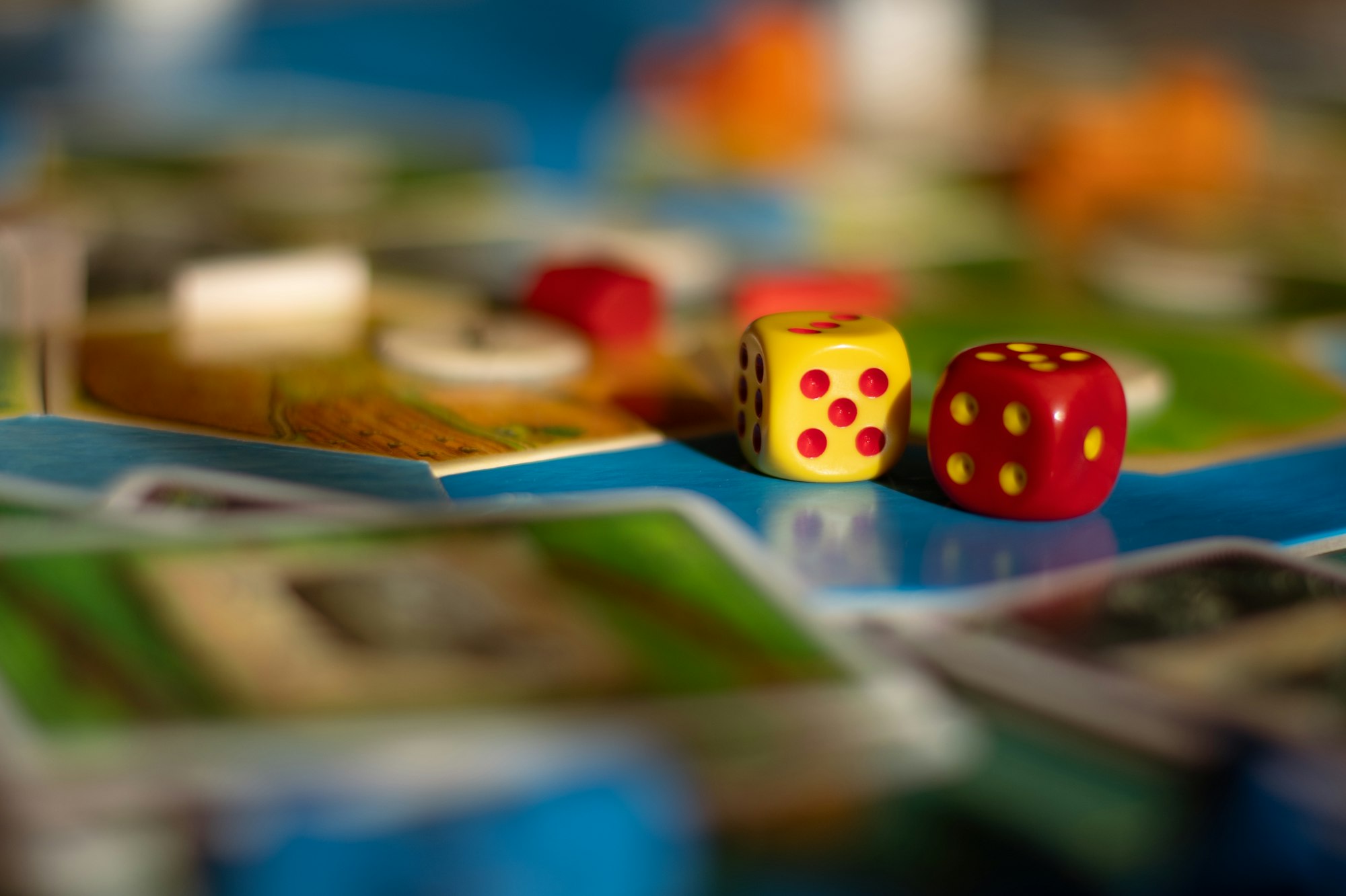 playing board games